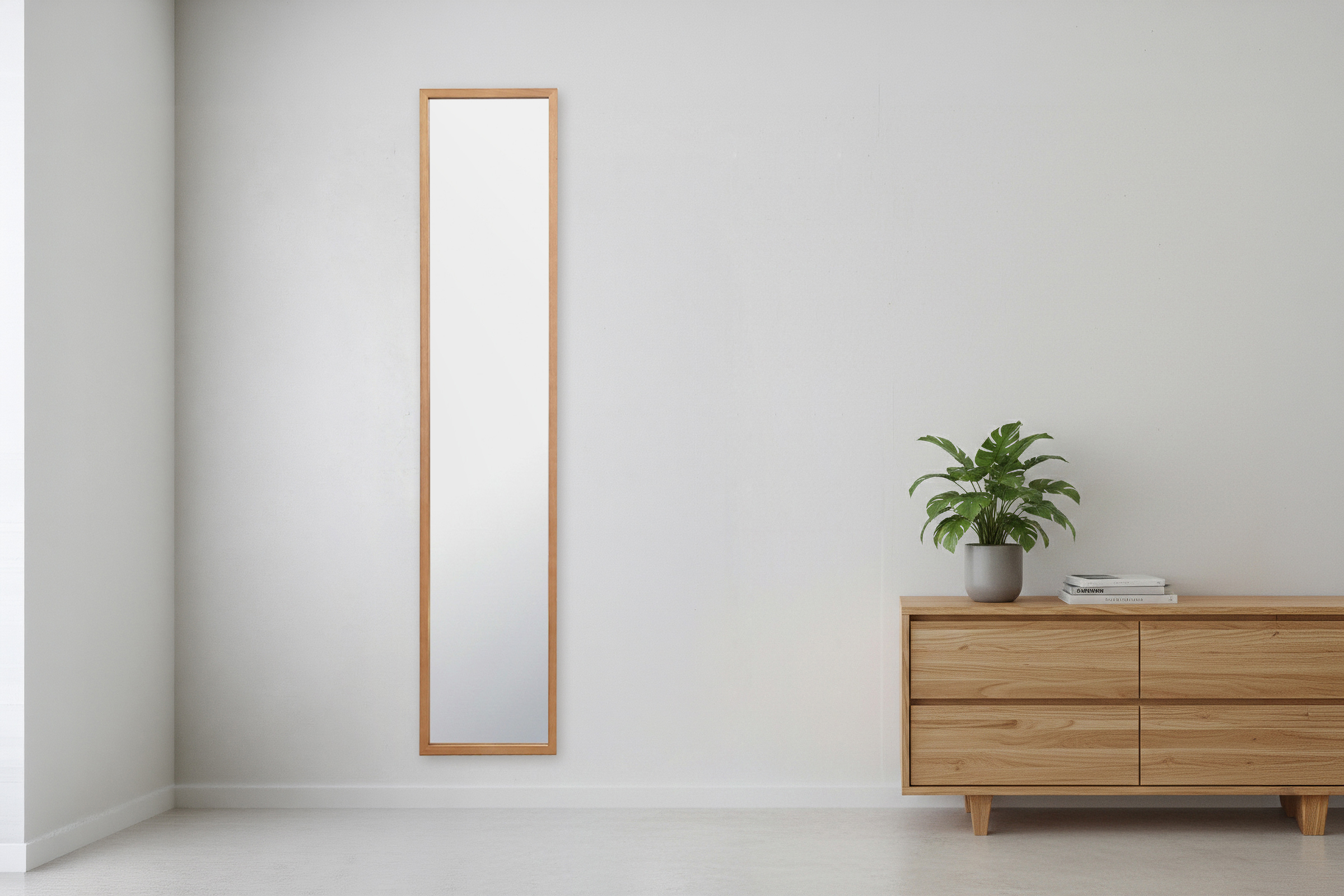 大サイズミラーの使用イメージ