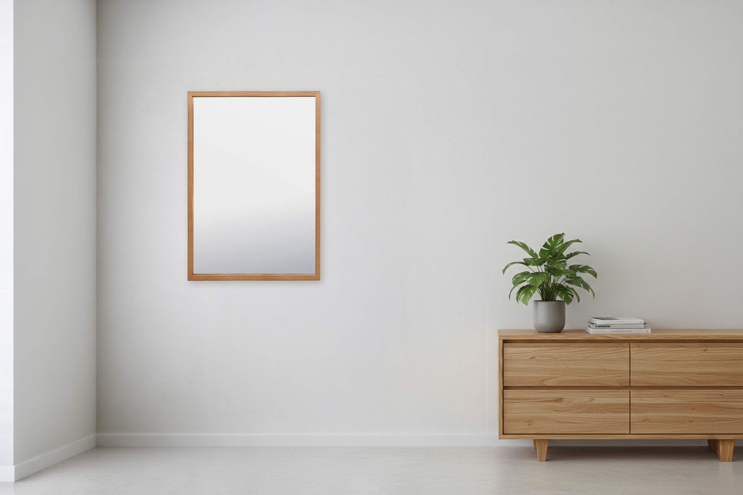 大サイズミラーの使用イメージ