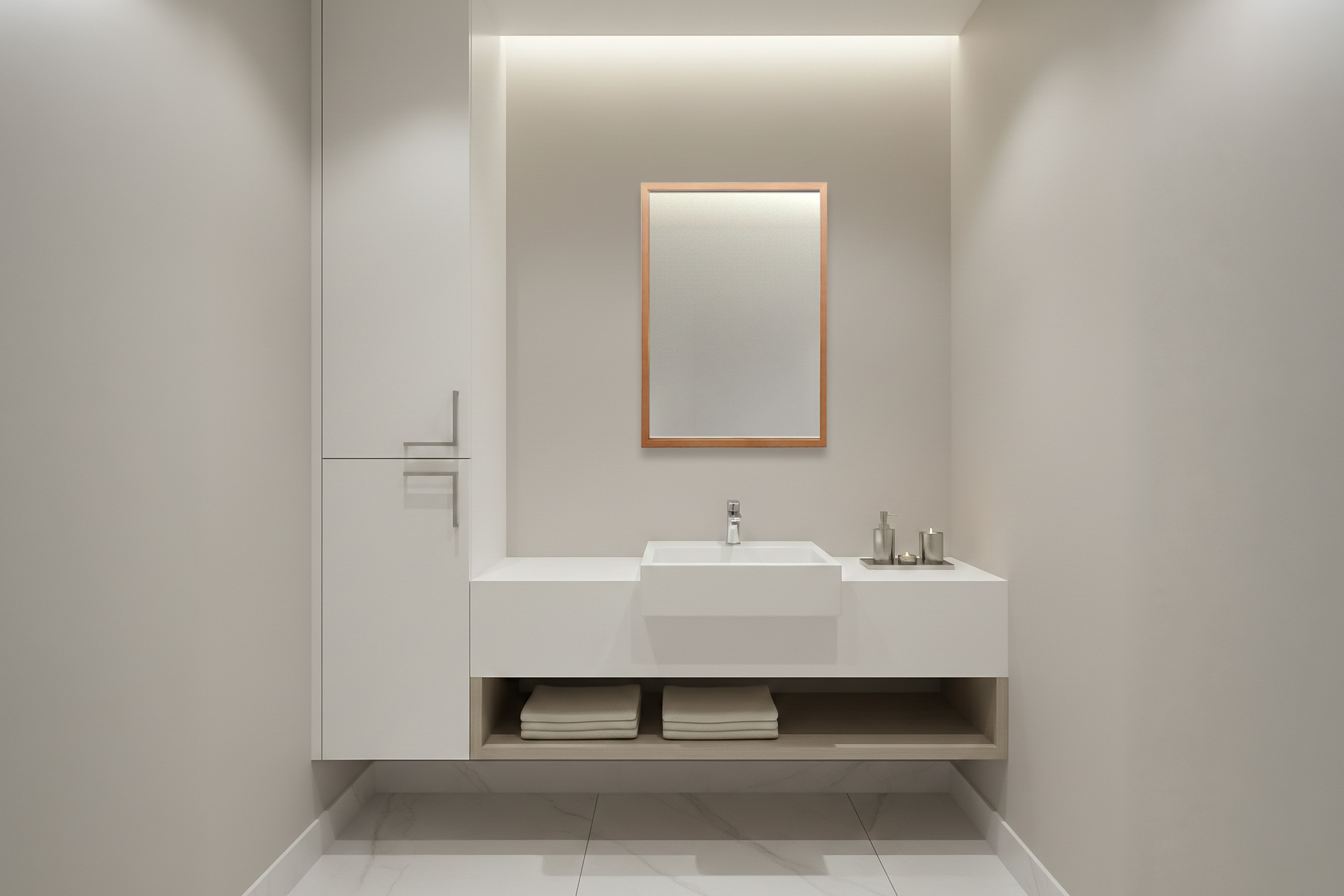 洗面スペースの使用イメージ